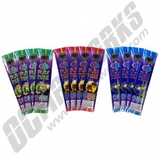 No.8 OMG Fun Time Firequacker Bamboo Color Sparklers 72ct (New For 2023)